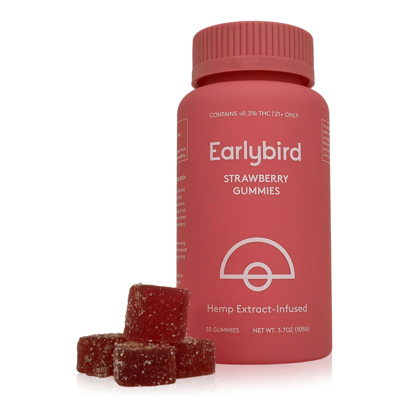 Early Bird Full Spectrum CBD Gummies- Best for THC count
